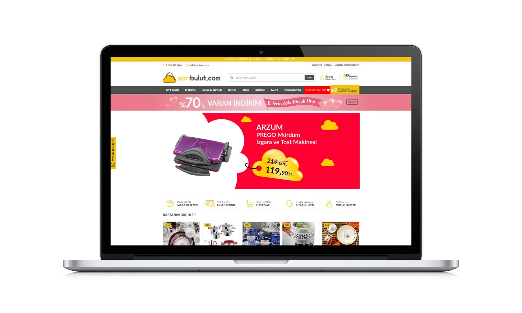Saribulut.com proje görseli